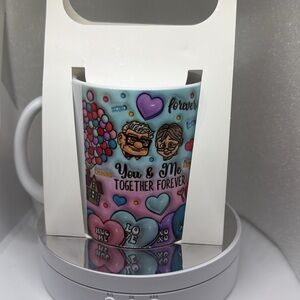 Colorful Love-Themed Mug